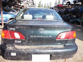 1999 TOYOTA COROLLA VE GREEN 1.8L AT Z17975